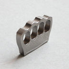 Stainless Steel Four Finger Knuckles – 304 Ultra-Thick 16mm with Textured Stonewash detail image - detail view 4