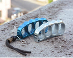 Stainless Steel Four Finger Knuckles – 304 with Mirror Finish EDC Self Defense detail image