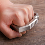 Stainless Steel Four Finger Knuckles – 440C with Copper Inlay with 15mm Heavy Duty EDC detail image - detail view 5