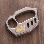 Stainless Steel Four Finger Knuckles – 440C with Copper Inlay with 15mm Heavy Duty EDC detail image - detail view 6