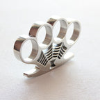 Stainless Steel Four Finger Knuckles for Alternative Styling, Collecting, And Everyday detail image - detail view 5