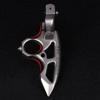 Stainless Steel Slingshot – 404C Spiked Ring with 3-in-1 EDC Multi-Tool detail image - detail view 4