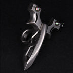 Stainless Steel Slingshot – 404C Spiked Ring with 3-in-1 EDC Multi-Tool detail image - detail view 6
