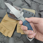Steel EDC Knife – Claw Forge A2 Tactical with G10 Handle for Everyday Utility, Collecting detail image - detail view 6