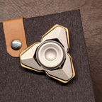 Steel Fidget Spinner – TriCore with Deployable Brass Plates with Ball Sound product image