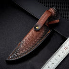 Steel Fixed Blade Knife – Hunting VG10 Leather Sheath Kydex Sheath Outdoor Collector detail image - detail view 8