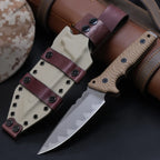 Steel Fixed Blade Knife – Juggernaut Z-WEAR 8mm Overbuilt with Tactical Pry product image