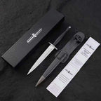 Steel Fixed Blade Knife – Sentry's Edge N690 Tactical with Fiberglass Handle detail image - detail view 11