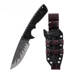 Steel Fixed Blade Knife – Tiger Edge A8 Tactical with Tiger-Pattern 60 HRC with G10 Handle detail image - detail view 3