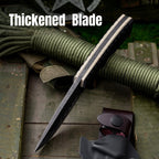 Steel Fixed Blade Knife – Tiger Edge A8 Tactical with Tiger-Pattern 60 HRC with G10 Handle detail image - detail view 6