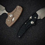 Steel Folding Knife – D2 2-in-1 Transformable Push Dagger EDC Tactical Self Defense detail image - detail view 14