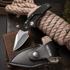 Steel Folding Knife – D2 2-in-1 Transformable Push Dagger EDC Tactical Self Defense detail image - detail view 25