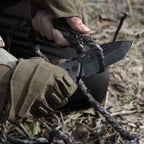 Steel Folding Knife – Machete D2 59-60 HRC Camping Machete Outdoor EDC Survival detail image - detail view 10