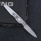 Steel Folding Knife – Suit Thug with N690 Tactical EDC for Everyday Utility, Collecting detail image - detail view 4
