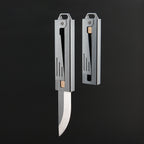 Steel Folding Knife – Tactical D2 Gravity Opening Aluminum Handle EDC Stress Relief detail image - detail view 14