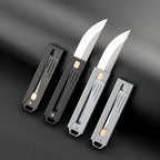 Steel Folding Knife – Tactical D2 Gravity Opening Aluminum Handle EDC Stress Relief detail image - detail view 7