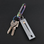 Steel Folding Knife – Tactical D2 Gravity Opening Aluminum Handle EDC Stress Relief detail image - detail view 8