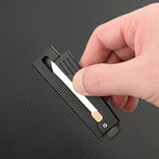 Steel Folding Knife – Tactical D2 Gravity Opening Aluminum Handle EDC Stress Relief detail image - detail view 9