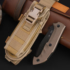 Steel Folding Knife – Tactical N690 Back-Lock Rescue Camping Survival EDC Outdoor detail image - detail view 3