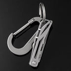 Steel Utility Knife – SharpFlex with Pocket EDC with Replaceable No. 11 Surgical Blade detail image - detail view 5