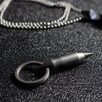 Titanium EDC Keychain Tool – Wolf Fang 1.0 Multi with Bottle Opener, Screwdriver & Cutter product image