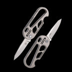 Titanium EDC Knife – EdgeKey Multi-Function Keychain with M390 or 8Cr13MoV Steel detail image - detail view 7