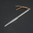 Titanium EDC Knife – TC21 Tactical Cyclone Dagger for Everyday Utility, Collecting detail image - detail view 4