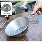 Titanium EDC Multi-Tool – Featherlight Feast Ultralight Folding Utensil Set detail image - detail view 6