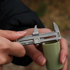 Titanium EDC Multi-Tool – TiCal Pro GR5 Mini Caliper with 9-in-1 -Function Measurement detail image - detail view 5