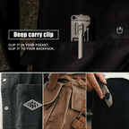 Titanium EDC Pry Bar – PryMax 2.0 All-in-1 Multi-Function with GR5 detail image - detail view 26