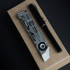 Titanium EDC Pry Bar – PryMax 2.0 All-in-1 Multi-Function with GR5 detail image - detail view 7
