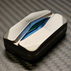 Titanium Fidget Slider – Mountain with Damped Precision EDC for Desk Breaks, Collecting detail image - detail view 4