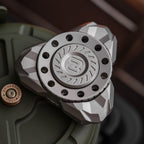 Titanium Fidget Spinner – Melody Twister with Dual-Axis Design detail image