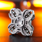 Titanium Fidget Spinner – Tuning Fork Linkage for Desk Breaks, Collecting, And Tactile detail image - detail view 11