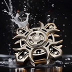Titanium Fidget Spinner – Tuning Fork Linkage for Desk Breaks, Collecting, And Tactile detail image - detail view 8