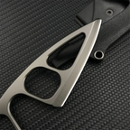 Titanium Fixed Blade Knife – Camping 440C Steel Oxide Coating Multi-Grip EDC Survival detail image - detail view 11