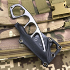 Titanium Fixed Blade Knife – Camping 440C Steel Oxide Coating Multi-Grip EDC Survival detail image - detail view 14