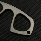 Titanium Fixed Blade Knife – Camping 440C Steel Oxide Coating Multi-Grip EDC Survival detail image - detail view 9