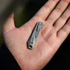 Titanium Folding Knife – Scalpel GR5 Micro Replaceable Blade EDC TSA Compliant Travel detail image - detail view 28