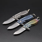 Titanium Folding Knife – Talon-X Speedster with Ultra-Portable Keychain EDC detail image - detail view 3