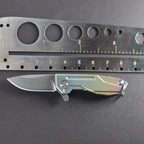 Titanium Folding Knife – Talon-X Speedster with Ultra-Portable Keychain EDC detail image - detail view 7