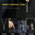 Titanium Folding Knife – WaspArmor Blade Micro Scalpel with Surgical Blade EDC Keychain detail image - detail view 17