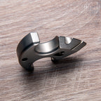 Titanium Knuckles – TC4 Ultra-Thick Push Dagger Ring with Sandblasted 15mm Lightweight detail image