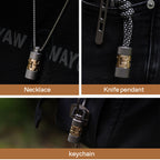 Titanium Pendant – ScrewMaster EDC with Lanyard Bead for Desk Breaks, Collecting detail image - detail view 14