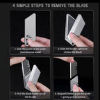 Titanium Utility Knife – TiFlex TC4 EDC with One-Handed Quick-Change Blade detail image - detail view 7