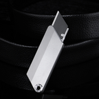 Titanium Utility Knife – TiFlex TC4 EDC with One-Handed Quick-Change Blade product image