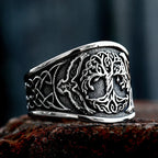 Tree of Life Signet Ring – Rune with of Viking Gothic Celtic Punk Statement product image