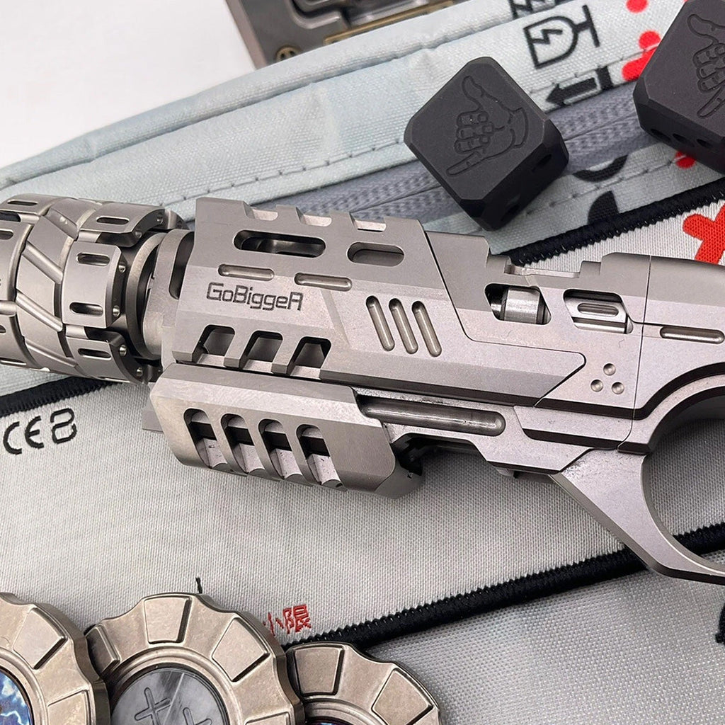 Punnk by GoBiggeR - Authentic Titanium & Zirconium Modular Fidget Spinner