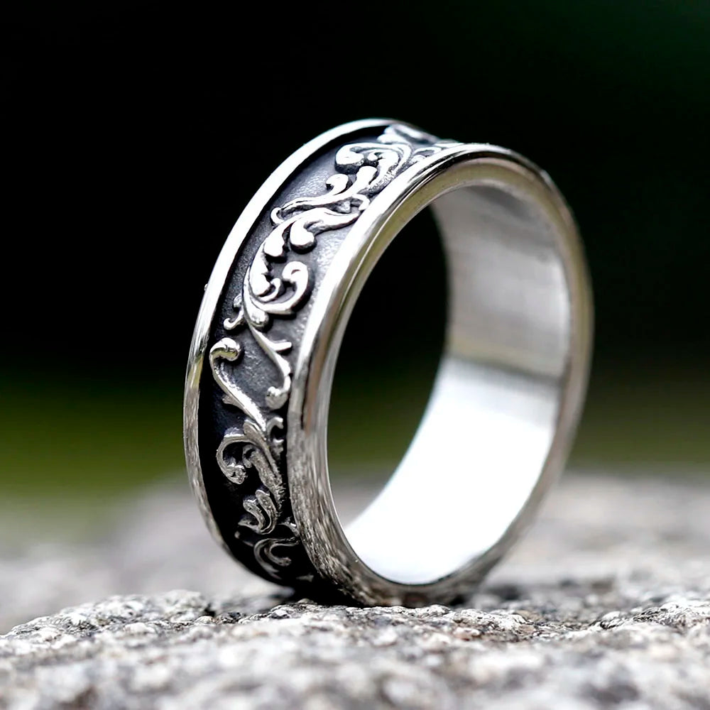 Punk Ring – Gothic Viking Spindrift Wave Biker Statement