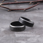 Valknut Ring – Norse with Viking Symbol 2-Piece Set for Alternative Styling, Collecting detail image